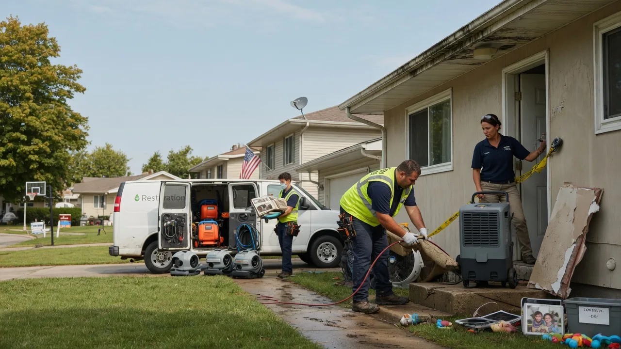 Water Damage Restoration in Olmsted Falls, OH near me